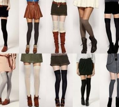 6 Ways to Style Your Knee-High Hosiery